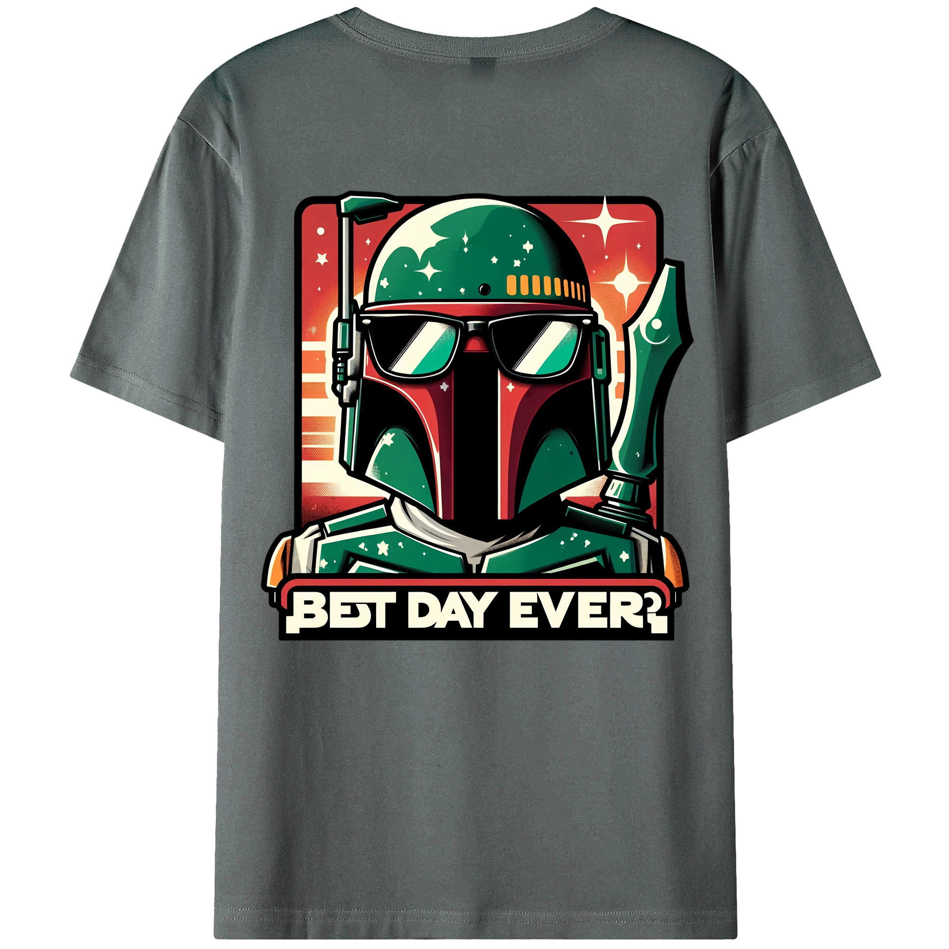 （画像用） スター・ウォーズ Star Wars 綿100％ メンズ半袖Tシャツ（バックプリント） 通気性